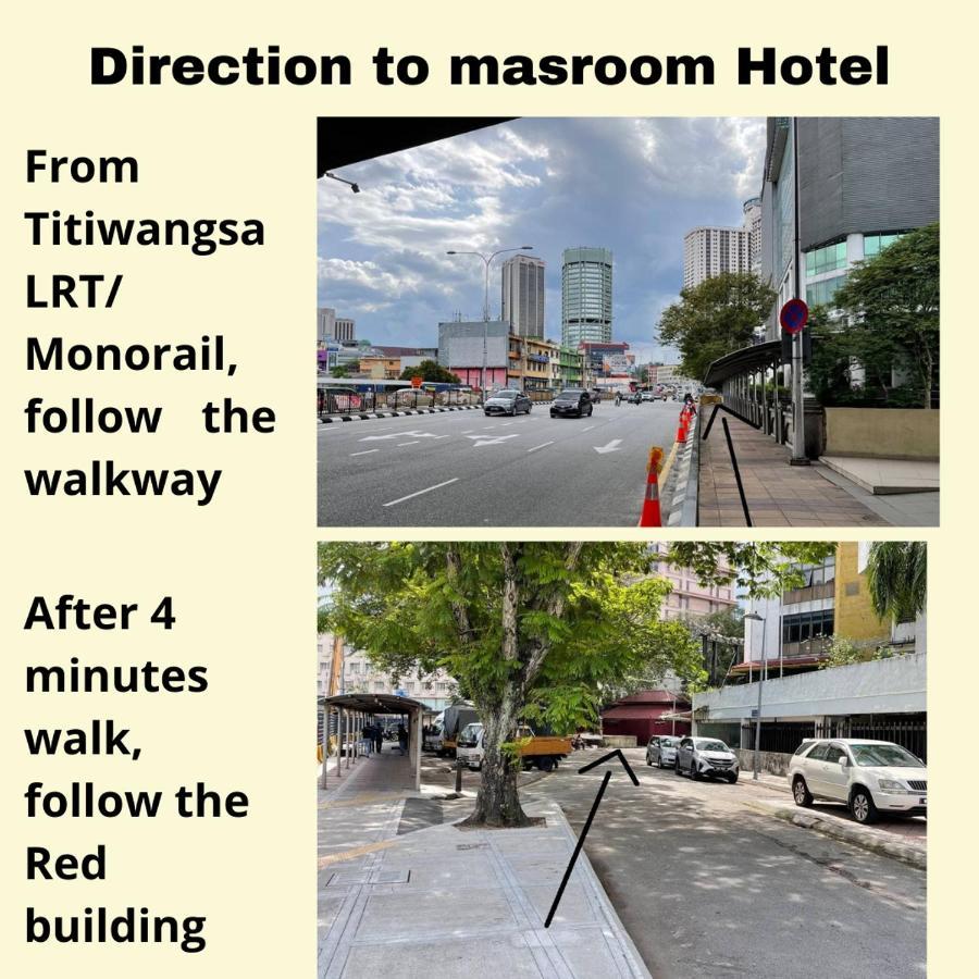 Masroom Hotel Kuala Lumpur Eksteriør billede